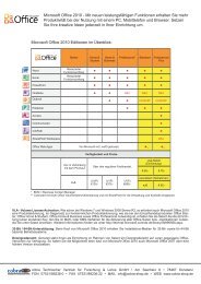 Produktinformationen (pdf) - VWA