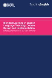 Blended Learning In English Language Teaching Course Design And Implementation
