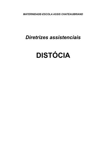 DISTÓCIA - MEAC