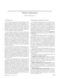 Volumes pulmonares - Jornal Brasileiro de Pneumologia