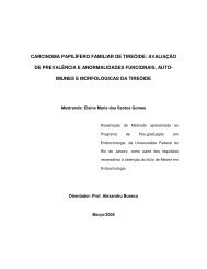 carcinoma papilífero familiar de tireóide - Faculdade de Medicina ...