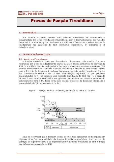 eletroforese de proteínas e imunofixação - Hermes Pardini