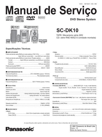 SC-DK10 - Panasonic