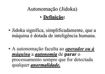 Autonomação (Jidoka)