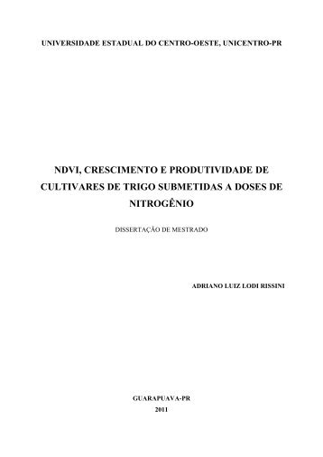 Dissertação em PDF - Unicentro