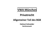 7 Beschränkte Geschäftsfähigkeit - VWA München