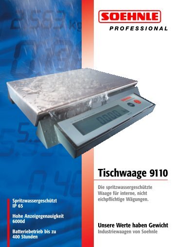 Tischwaage 9110