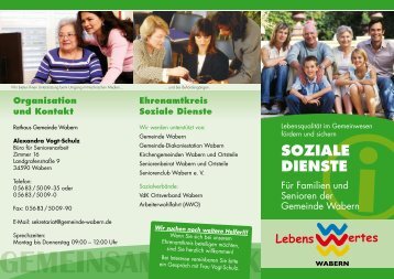 Soziale DienSte - Gemeinde Wabern