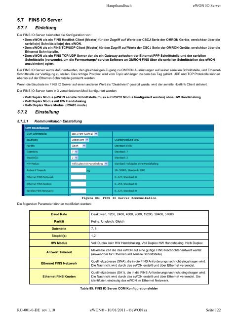 eWON Haupthandbuch - eWON wiki