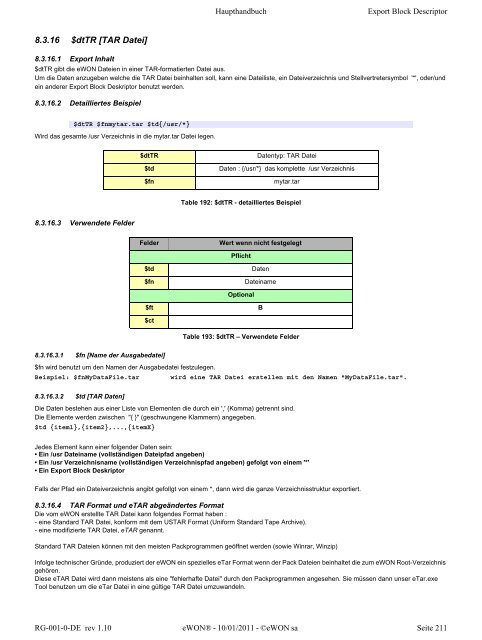 eWON Haupthandbuch - eWON wiki