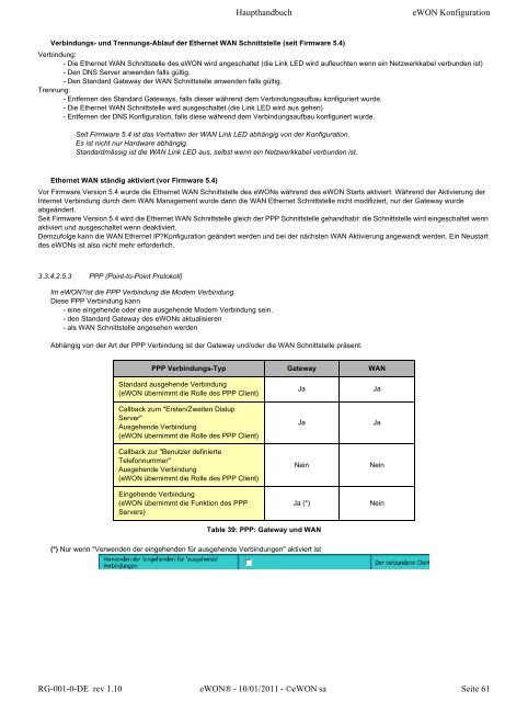 eWON Haupthandbuch - eWON wiki