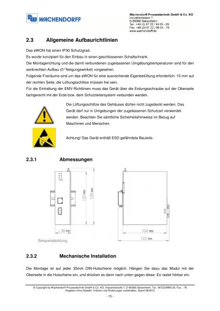 Betriebsanleitung