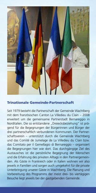 Partnerschaftsverein Wachtberg (Flyer, Dezember 2012)