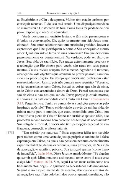 Testemunhos para a Igreja 2 (2005) - Ellen G. White Writings