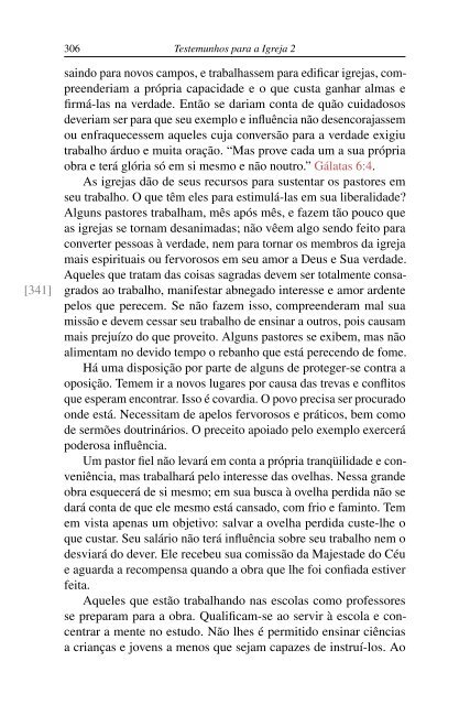 Testemunhos para a Igreja 2 (2005) - Ellen G. White Writings