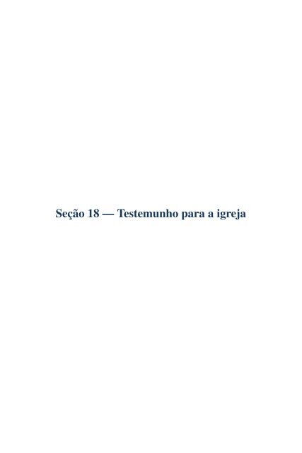 Testemunhos para a Igreja 2 (2005) - Ellen G. White Writings