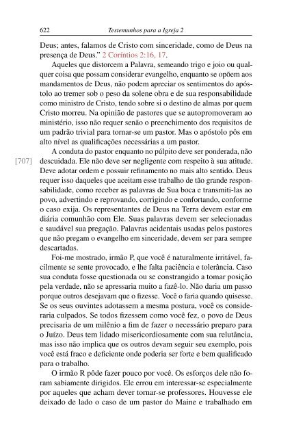 Testemunhos para a Igreja 2 (2005) - Ellen G. White Writings