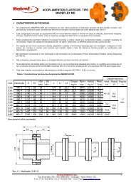 ACOPLAMENTOS ELÁSTICOS TIPO MADEFLEX MD ... - Mademil
