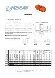 ACOPLAMENTO ASN - ACRIFLEX - Acoplamentos Flexíveis