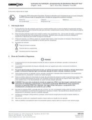 Instruções de Instalação • Acoplamentos de Elastômero Rexnord ...