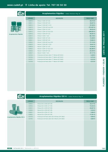 www.cudell.pt B Linha de apoio: Tel. 707 30 50 30