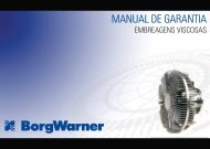 Manual de Garantia Thermal WEB - BorgWarner Brasil