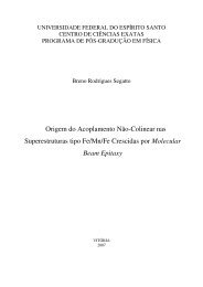 Origem do Acoplamento Não-Colinear nas ... - CCE/UFES