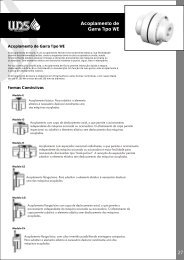 Acoplamento de Garra Tipo WE - WDS Acoplamentos