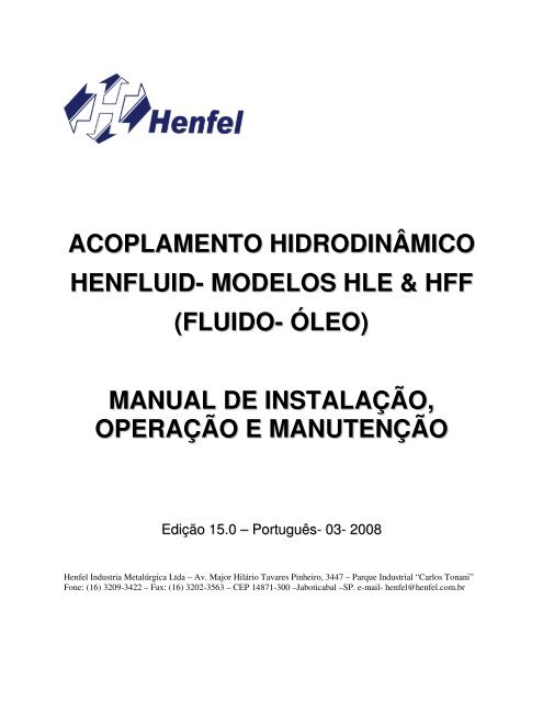 acoplamento hidrodinâmico henfluid - Girus Acionamentos