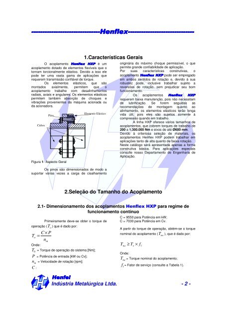 Acoplamentos elásticos HXP - Girus Acionamentos