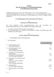 Erschließungsbeitragssatzung - Stadt Waghäusel