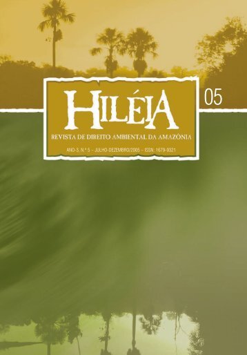 Hiléia - Edição Nº. 5 - uea - pós graduação