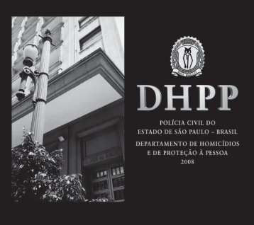 Anuário DHPP - Polícia Civil - Governo do Estado de São Paulo