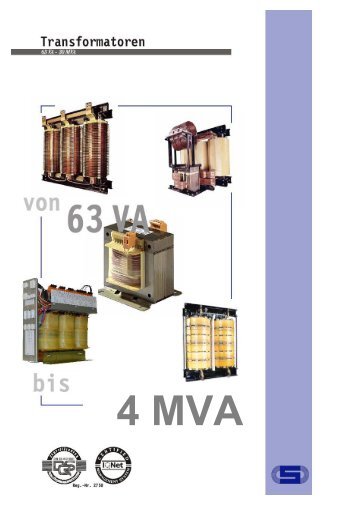 Unsere Transformatoren sorgen für die richtige ... - Wagner GmbH