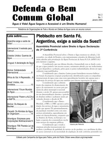 Defend the Global Commons POR 2nd edit.qxd - Public Citizen