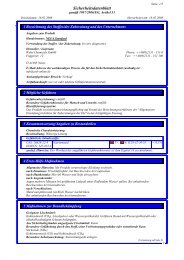 Sicherheitsdatenblatt - Wako Chemicals GmbH