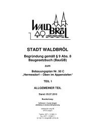 Hermesdorf â Oben im Appensiefen - Stadt WaldbrÃ¶l