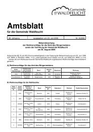 Amtsblatt - Gemeinde Waldfeucht