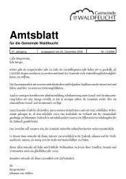 Amtsblatt - Gemeinde Waldfeucht