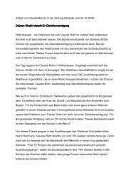 Presseartikel in der Zeitung Gäubote - Waldhaus Jugendhilfe