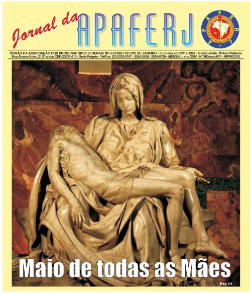 JORNAL DA APAFERJ 1 MAIO 2007 Pág 14