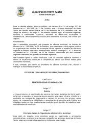 Estrutura e Organização dos Serviços - Câmara Municipal de Porto ...