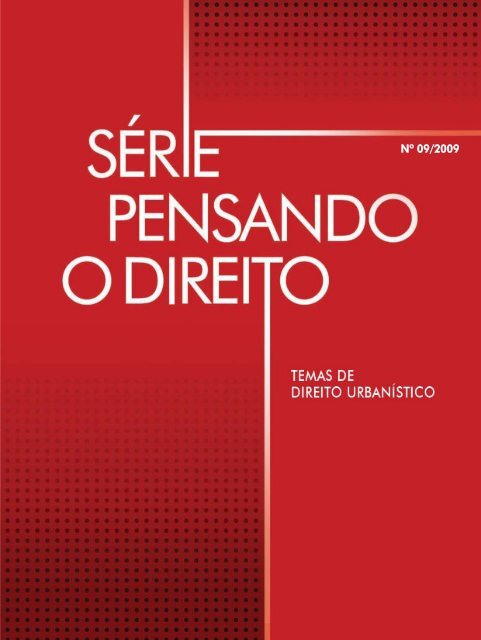 Relatório Final - Pensando o Direito - Ministério da Justiça