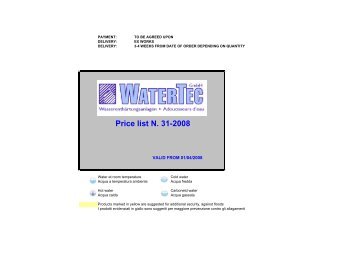 Kopie von PRICE LIST COSMETAL 31-WATERTEC