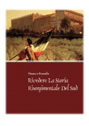 storia risorgimentale del Sud - CULTURA SALENTINA