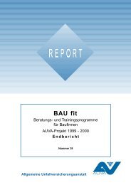 Bau Fit Report 38 - AUVA