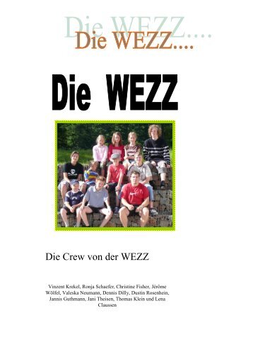 Die WEZZ - erstellt am  5.8.2008