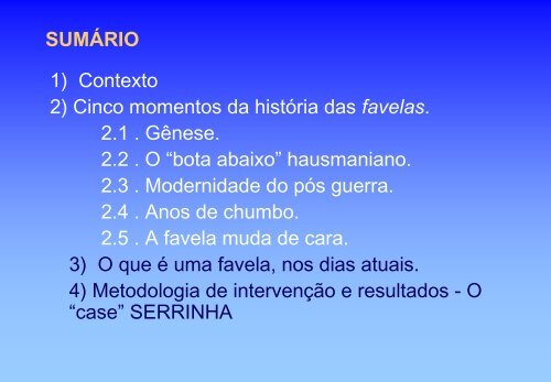 A requalificação da Serrinha no Brasil - Manuel Ribeiro, urbanista