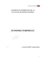 ECONOMIA TURISMULUI