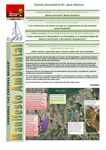 manifesto ambiental - Escola Secundária Dr. José Afonso